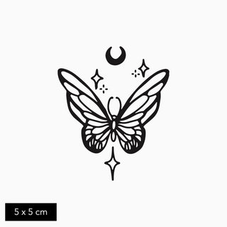 Spiritual Butterfly Tattoo