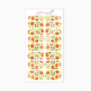 Temporary Fruit Salad Nail Strips