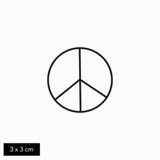 Temporary Peace tattoo by gotink.xyz